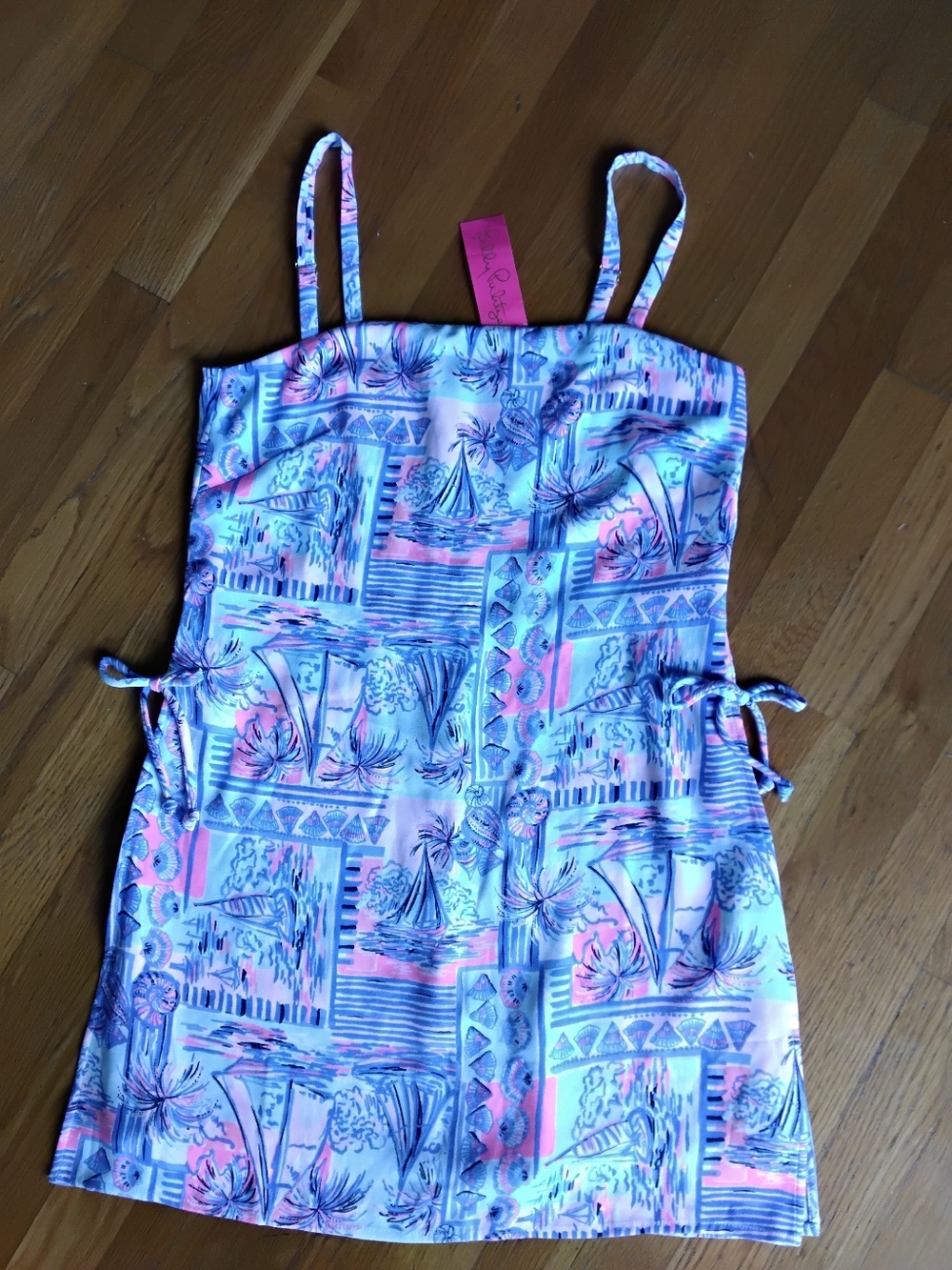 Lilly Pulitzer Yeah Buoy Skirted Romper Size 2 NWT79